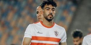 الزناري يؤدي تدريبات تأهيلية على هامش مران الزمالك