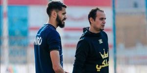 مران الزمالك. المغربى بن تايج يشارك فى التدريبات