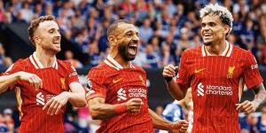 ليفربول في صدارة ترتيب الدوري الإنجليزي بعد الفوز على بورنموث