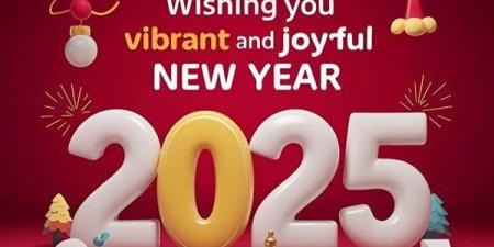 Happy New Year| أروع مسجات تهنئة بالعام الجديد 2025 للأصحاب والأحباب.. أجمل الصور والخلفيات