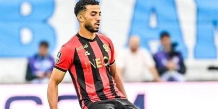 محمد عبدالمنعم يشارك فى فوز نيس بصعوبة على رين بالدوري الفرنسي