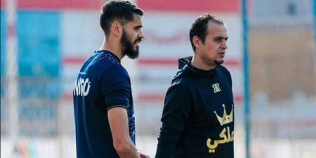 مران الزمالك..تدريبات تأهيلية للمغربى بن تايج