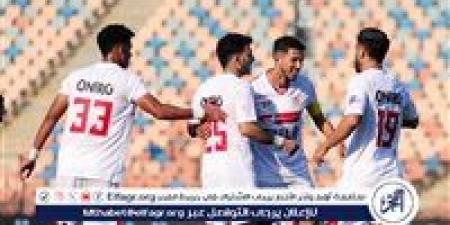 الزمالك يتقدم على أبو قير للأسمدة في الشوط الأول