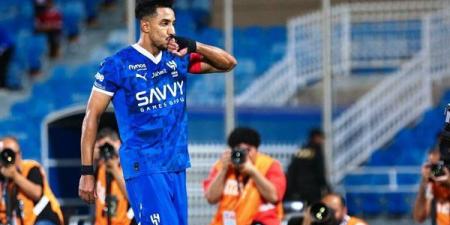 سالم الدوسري يغيب عن مباراة الهلال والعروبة