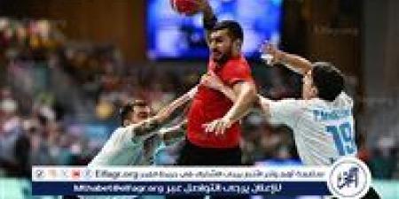 منتخب اليد يبحث عن العلامة الكاملة أمام كرواتيا فى بطولة العالم الليلة