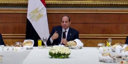 السيسي: الدولة نجحت في القضاء على الإرهاب.. ومصر في رقبتنا كلنا