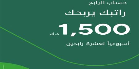 بيت التمويل الكويتي يُعلن أسماء الفائزين في سحوبات حساب «الرابح»