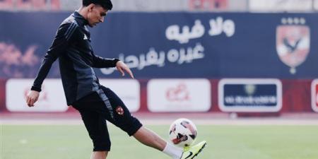 بن شرقي يواصل برنامجه التأهيلي .. ويقترب من الظهوره الأول مع الأهلي أمام الزمالك