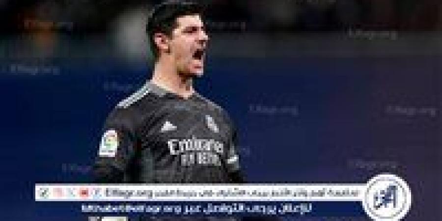 كورتوا يطمئن جماهير ريال مدريد بشأن إصابة مبابي