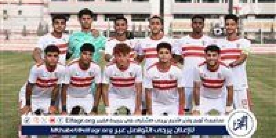 الزمالك مواليد 2005 ينتصر على المقاولون العرب في بطولة الجمهورية