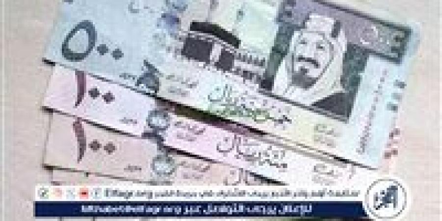 استقرار سعر الريال السعودي أمام الجنيه المصري في تعاملات اليوم