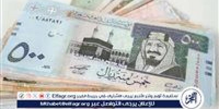 استقرار سعر الريال السعودي مقابل الجنيه المصري في تعاملات اليوم