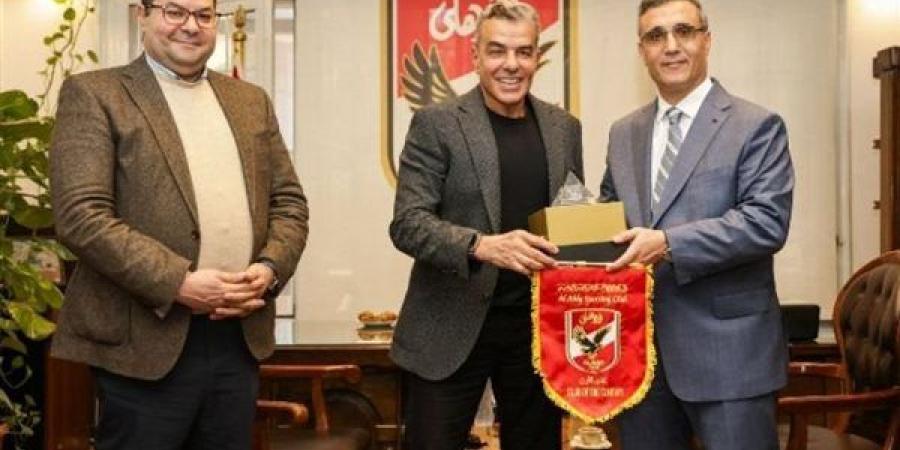 الأهلي يستضيف السفير الجزائري قبل مواجهة شباب بلوزداد