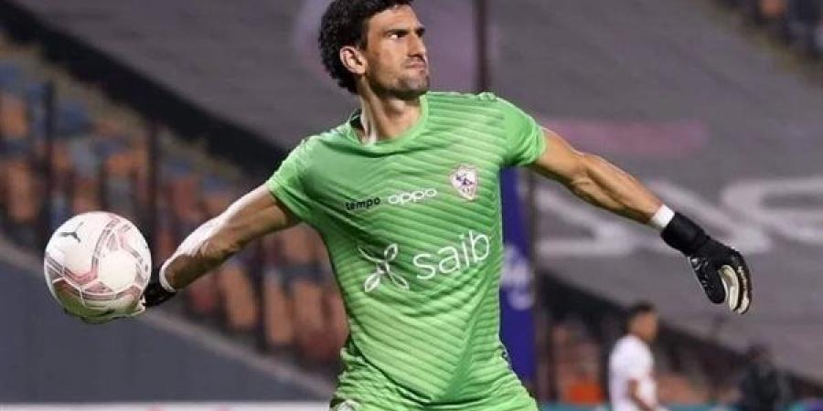 تدريبات تأهيلية لمحمد عواد على هامش مران الزمالك