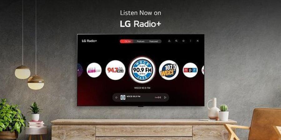 LG تطلق خدمة بث صوتي مجانية مع تجربة مستخدم سهلة وديناميكية