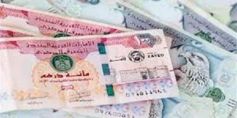 سعر الدرهم الإماراتي مقابل الجنيه المصري اليوم الإثنين