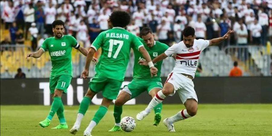 كاف يعلن طاقم تحكيم مباراة الزمالك والمصري في الكونفدرالية