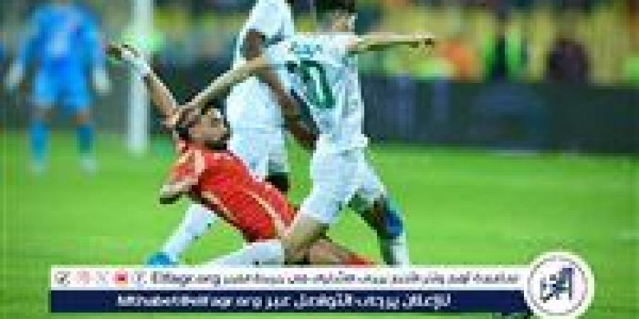 مروان عطية يحصد جائزة أفضل لاعب في مباراة الأهلي والمصري