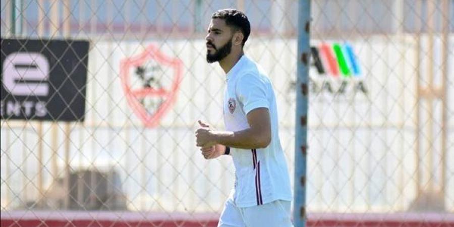 مران الزمالك..المغربى بن تايك يبدأ المرحله الثانيه للتأهيل