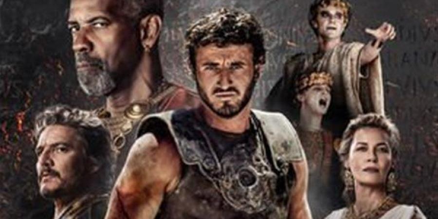 هبوط إيرادات فيلم Gladiator 2 في مصر