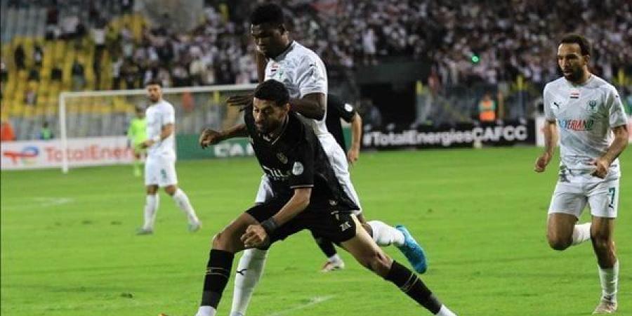 نتيجة مباراة الزمالك والمصري في الكونفدرالية اليوم