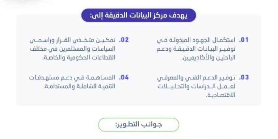 «هيئة الإحصاء» تُطلق خدمة توفير البيانات الدقيقة