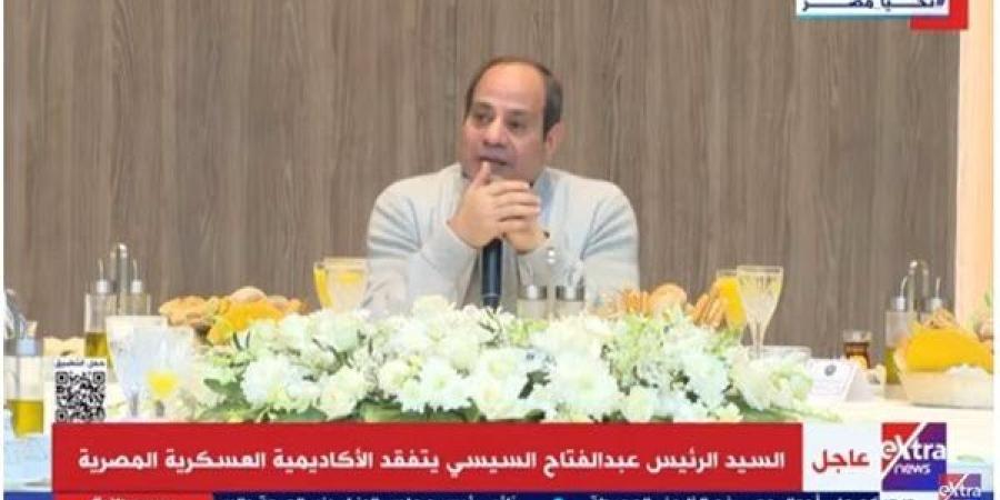 الرئيس السيسي: الجميع في الدولة يسعى لتقديم الأفضل للمواطنين