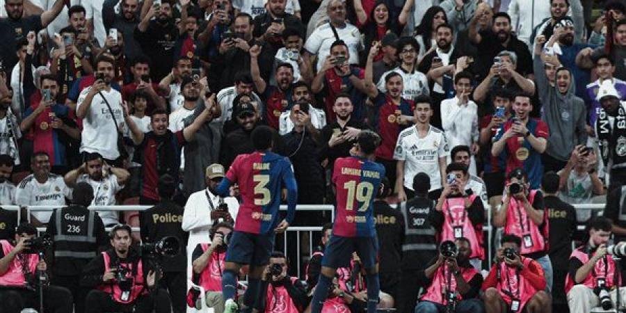 برشلونة يقلب الطاولة ويسجل الهدف الثاني والثالث أمام ريال مدريد