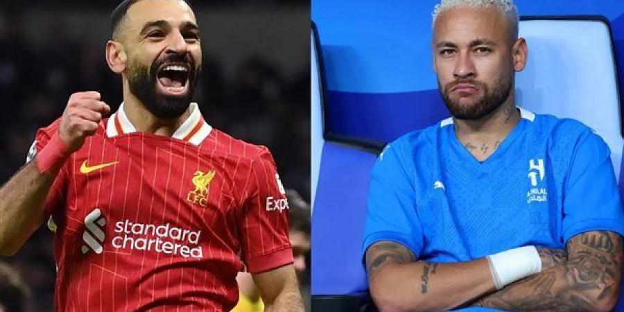 هل يكون محمد صلاح بديل نيمار في الهلال السعودي.. القصة كاملة