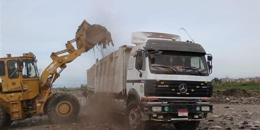 محافظ الدقهلية: إخلاء المقلب العشوائي بشربين وقرية الحصص ورفع 350 طن مخلفات