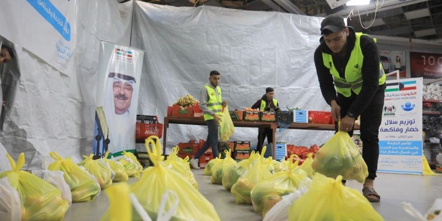 «نماء» توزع مساعدات غذائية في غزة