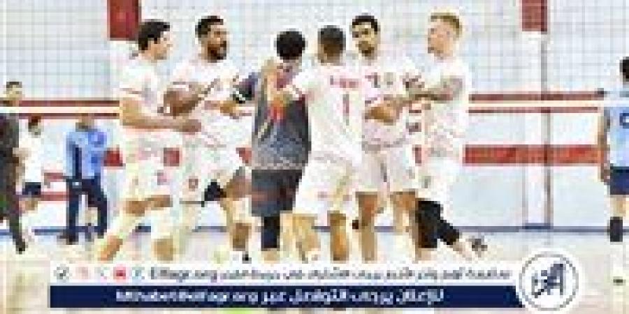 الزمالك يفوز على الجزيرة الإماراتي ويتأهل لنصف تهائي البطولة العربية للكرة الطائرة