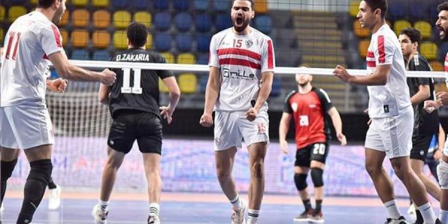 تعرف على منافس الزمالك بنصف نهائي البطولة العربية للطائرة.. وموعد المباراة