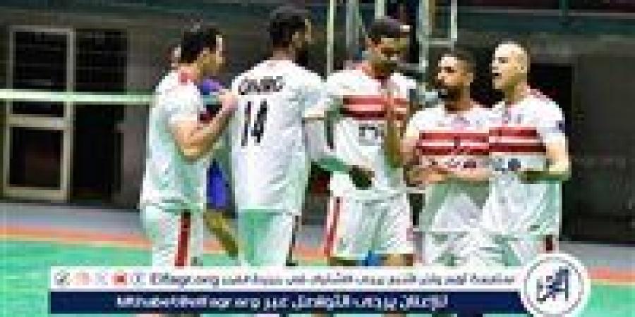 الزمالك يتأهل لنهائي البطولة العربية للطائرة