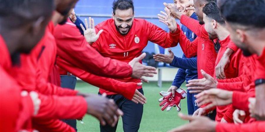 محمود كهربا يظهر في تدريبات الاتحاد الليبي (صور)