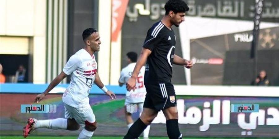 الشوط الأول.. الزمالك بأداء باهت يتعادل مع الجونة بنتيجة 1-1