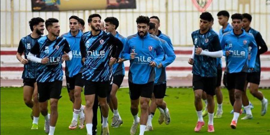 مران الزمالك..فقره تدريبات فنيه متنوعه للاعبين