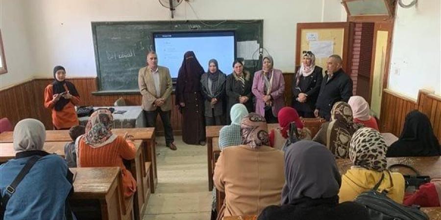 جامعة قناة السويس تطلق حملة توعوية شاملة للمعلمين والمنسقين الصحيين بالتعاون مع مديرية التعليم