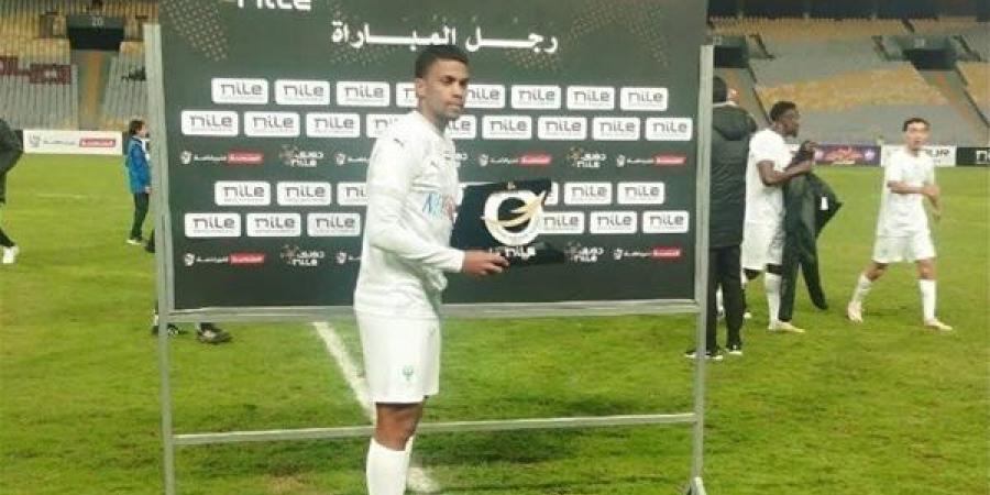 كريم بامبو رجل مباراة المصرى والاتحاد