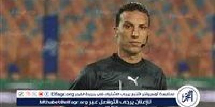 نادر قمر الدولة حكمًا لمباراة كلاسيكو المتوسط بين المصري وشقيقه فريق الاتحاد السكندري